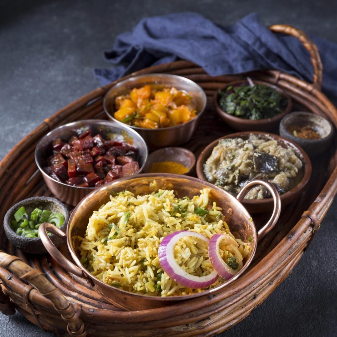 high-angle-delicious-pakistan-meal-arrangement-basket